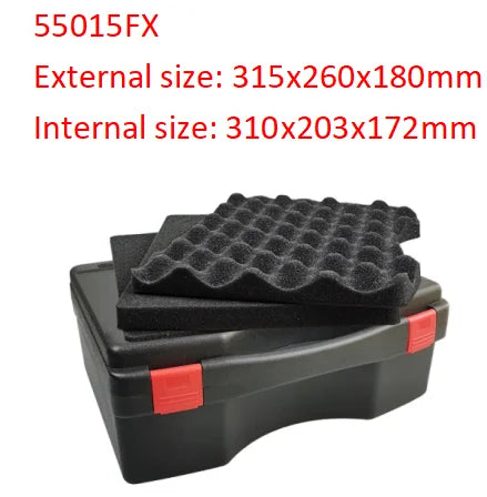 Multifunktionale tragbare Kunststoff Werkzeugbox für Outdoor und Büro