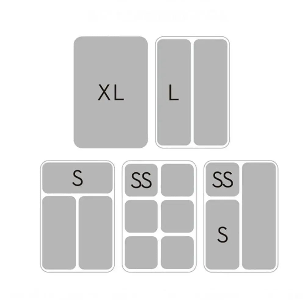 Transparenter Stapelbehälter für Kühlschrank und vielseitige Aufbewahrung