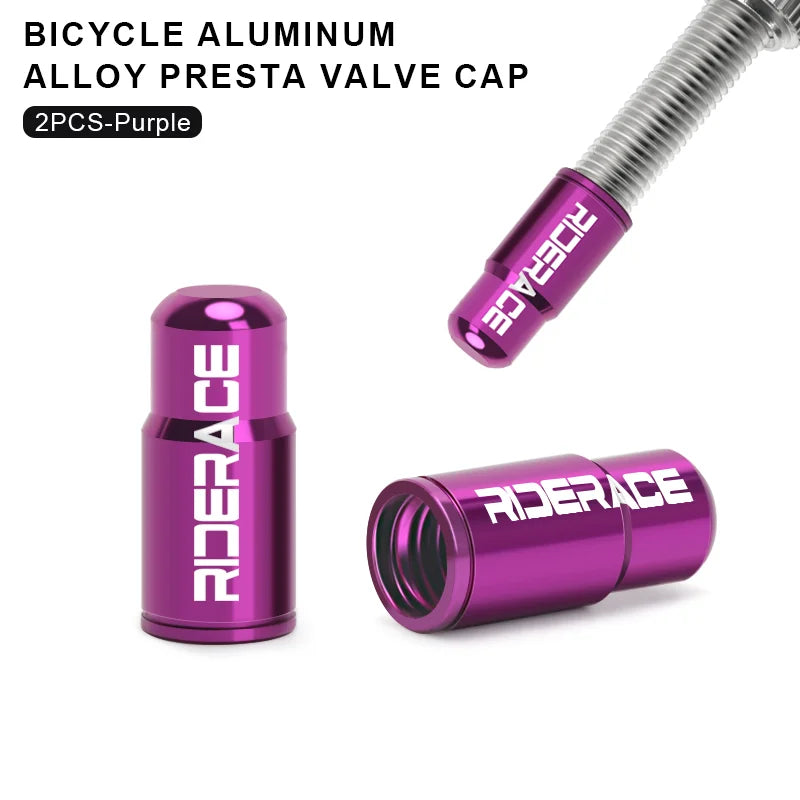 Robuste Aluminium Ventilkappe für Presta Ventile – CNC gefräst, staubdicht, MTB/Rennrad