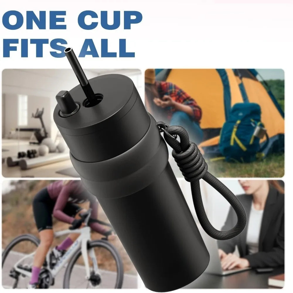 Auslaufsichere Thermosflasche 700ml für heiße und kalte Getränke