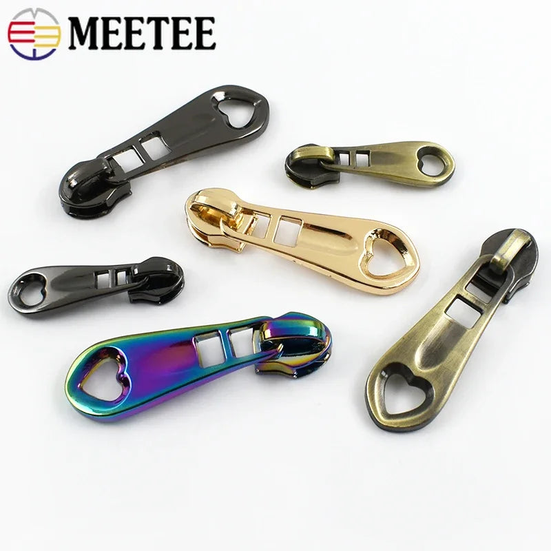 10/30 Stück Nylon Reißverschlusszieher Zipper Schieber Metall Zinklegierung-Yabubest - Home & More