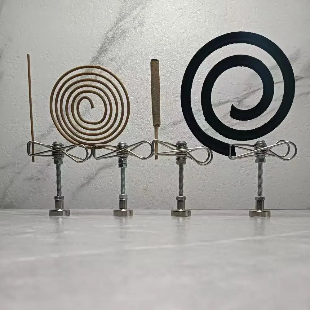Magnetischer Mückenspulenhalter Edelstahl für Zuhause Camping Aromatherapie