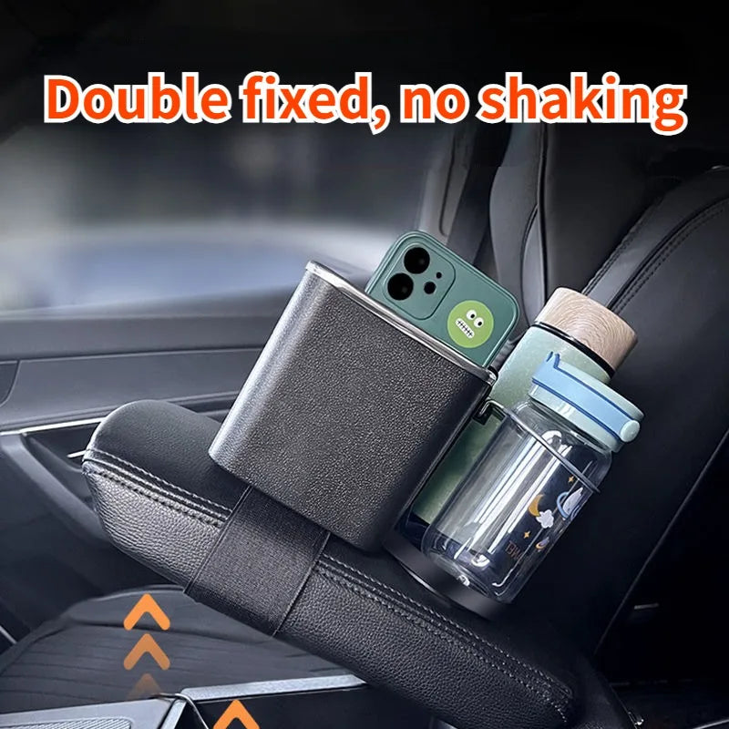 Multifunktionaler Auto Armlehnen Organizer mit Getränkehaltern