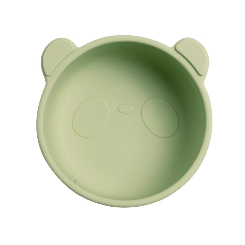 Baby Silikon Saugnapf Schüssel BPA-frei rutschfest für Kleinkinder