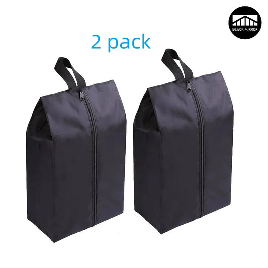2er/4er Pack Wasserdichte Schuh-Reisetaschen aus Oxford mit Reißverschluss