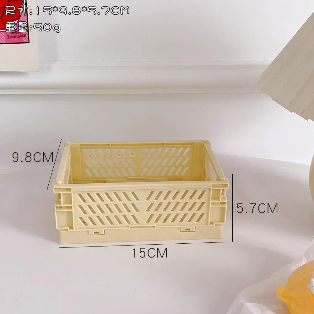 Faltbare Aufbewahrungsbox aus Kunststoff für Ordnung und Organisation