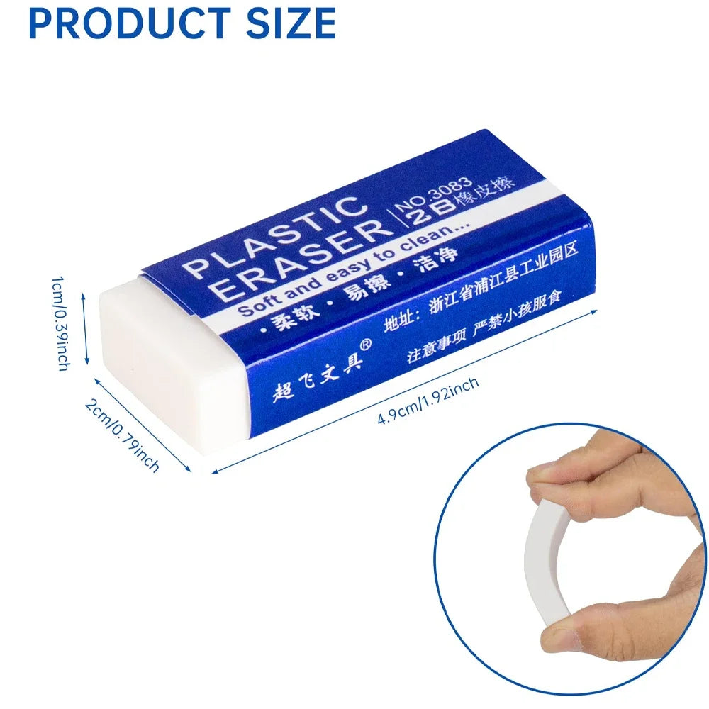 Weicher Radiergummi für präzises Zeichnen, Kunst und Büro