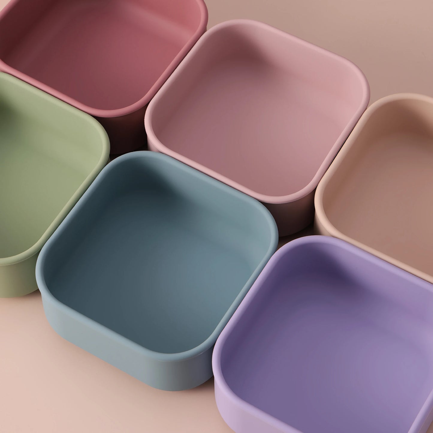 Silikon Lunch Box BPA frei Mikrowellengeeignet Food Storage für Kinder