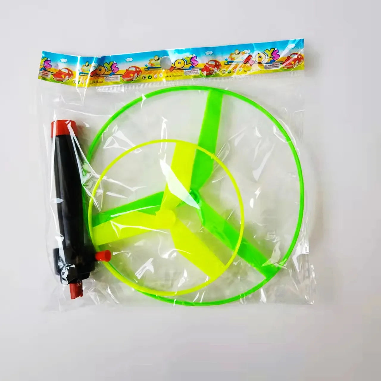 Kind Sportspielzeug Untertasse mit rotierendem Fliegen-Hubschrauber