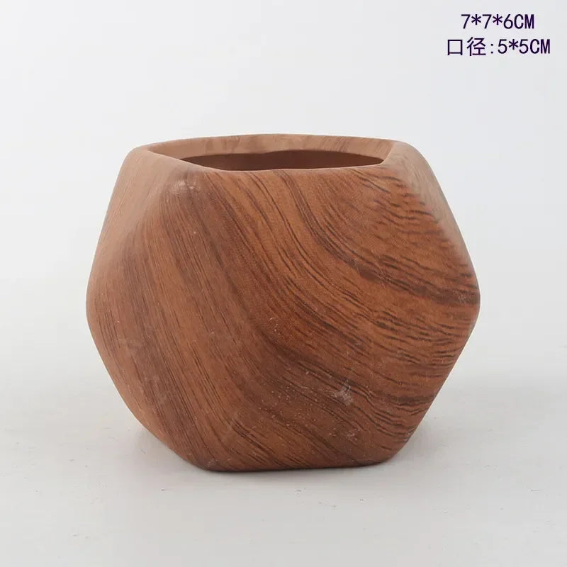 Keramik Blumentöpfe: Sukkulenten, Wasser-Transfer, Nordic Stil