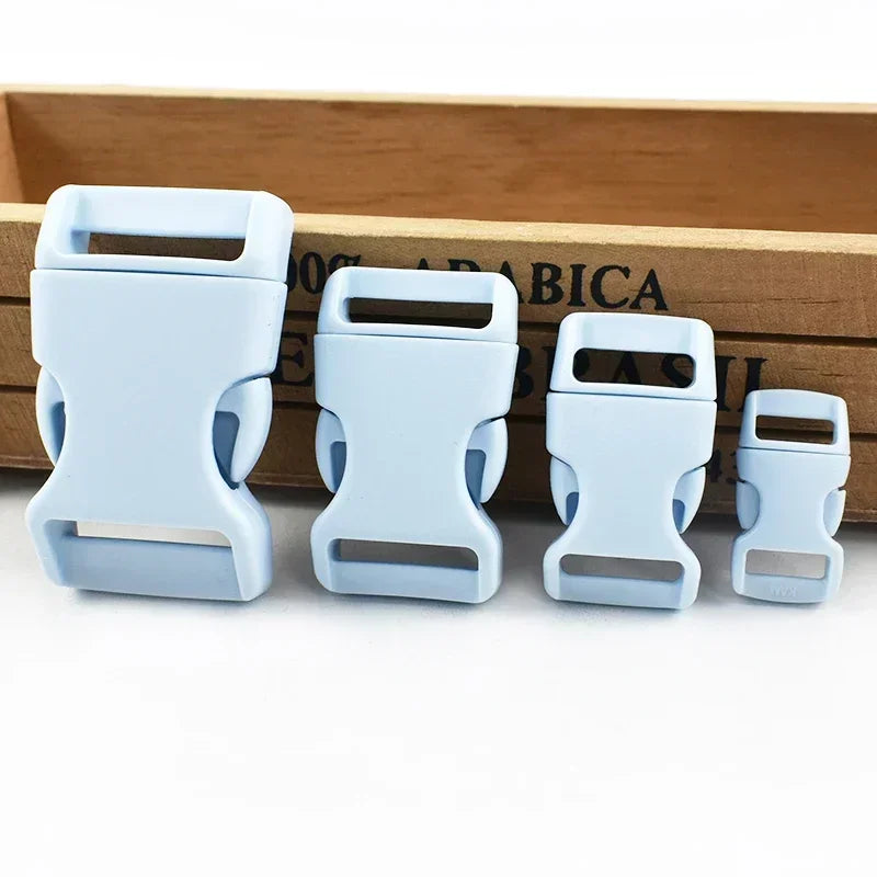 Verstellbare Kunststoff Schnallen für Paracord Armbänder und Hundehalsbänder