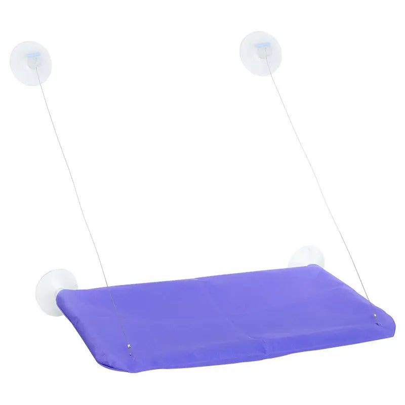 Ultraweiches Katzenfenster Hängemattenbett mit platzsparender Katzensitzstange