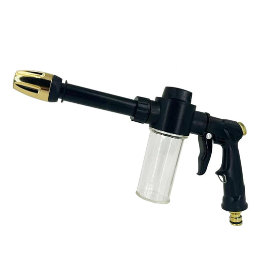 Effiziente Garten-Wasserpistole mit variablen Strahlen - 100ml Schaumtopf