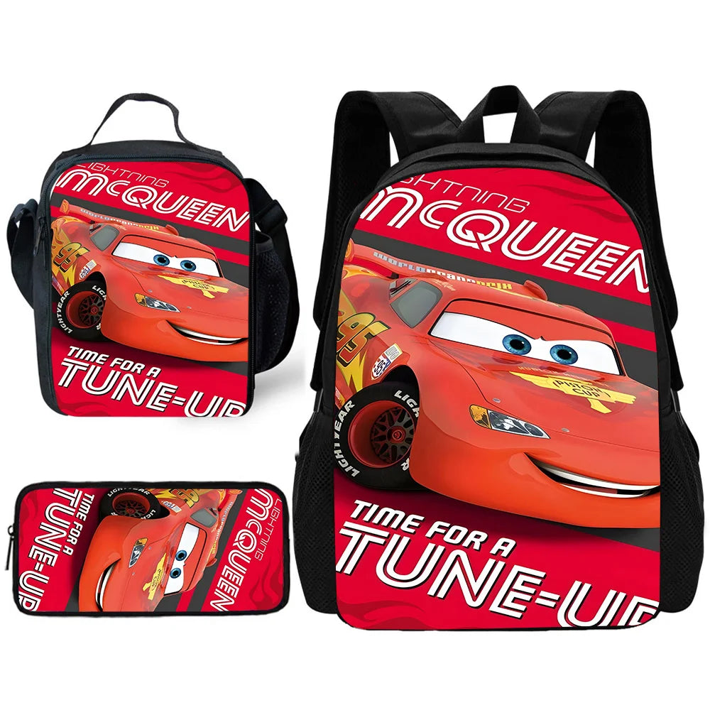 Kinder-Schulrucksack Set mit Lunchtasche und Federmäppchen, robust und praktisch