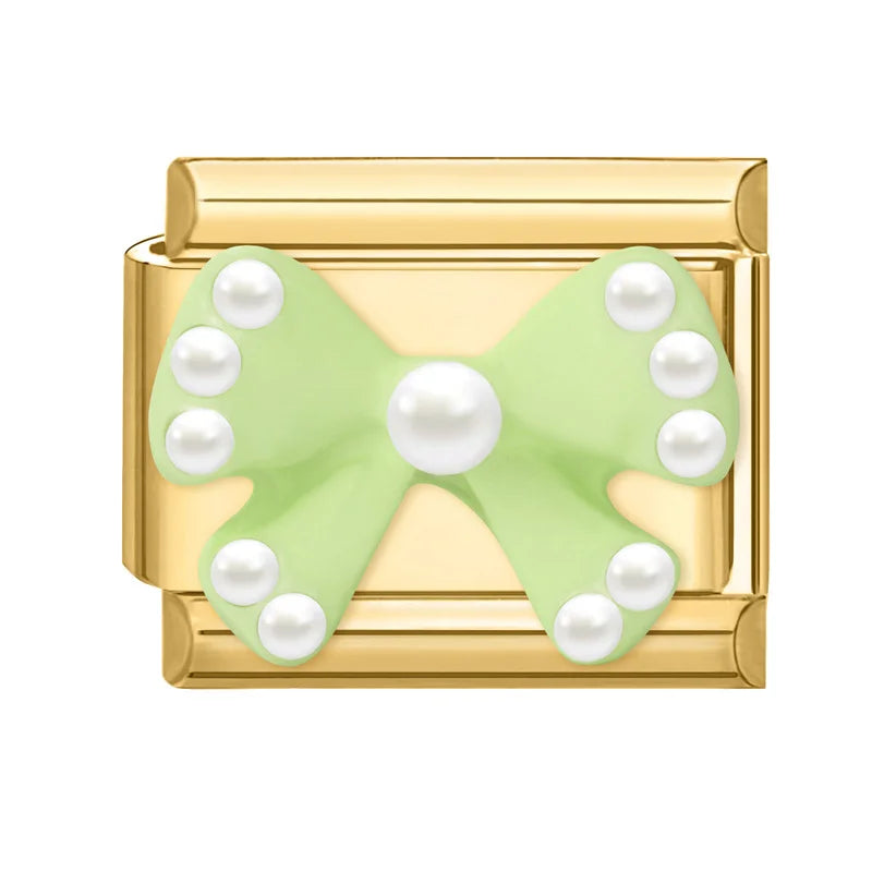 Elegantes Edelstahl Charm Armband mit Zirkon für Frauen