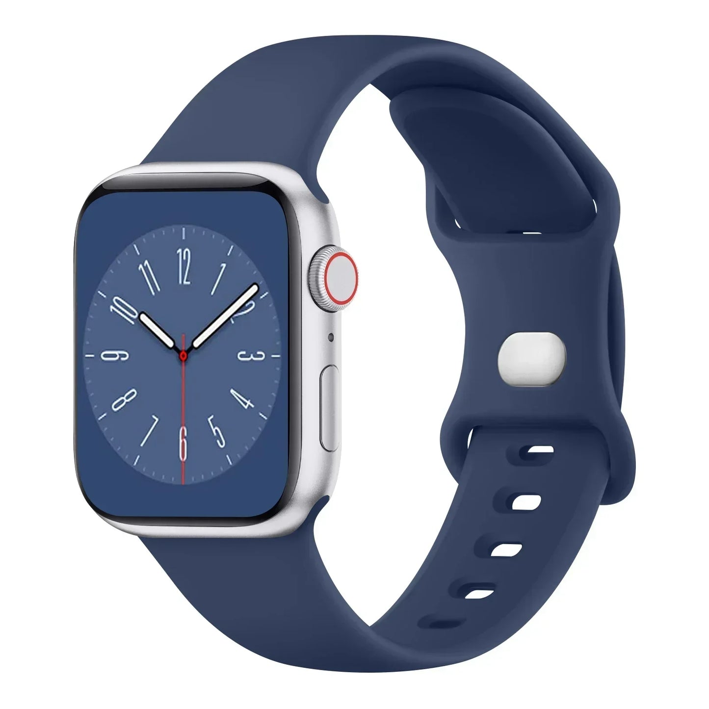 Weiches Silikonarmband für Smartwatches mit vielseitiger Größenkompatibilität