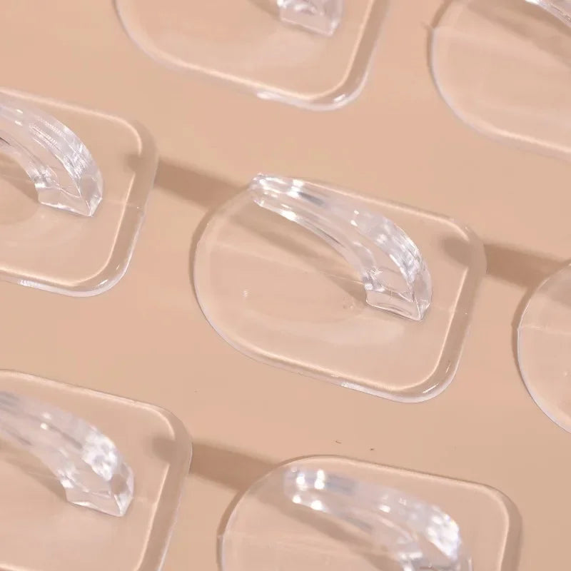 Transparente Mini-Wandhaken selbstklebend für Küche Bad Wohnraum