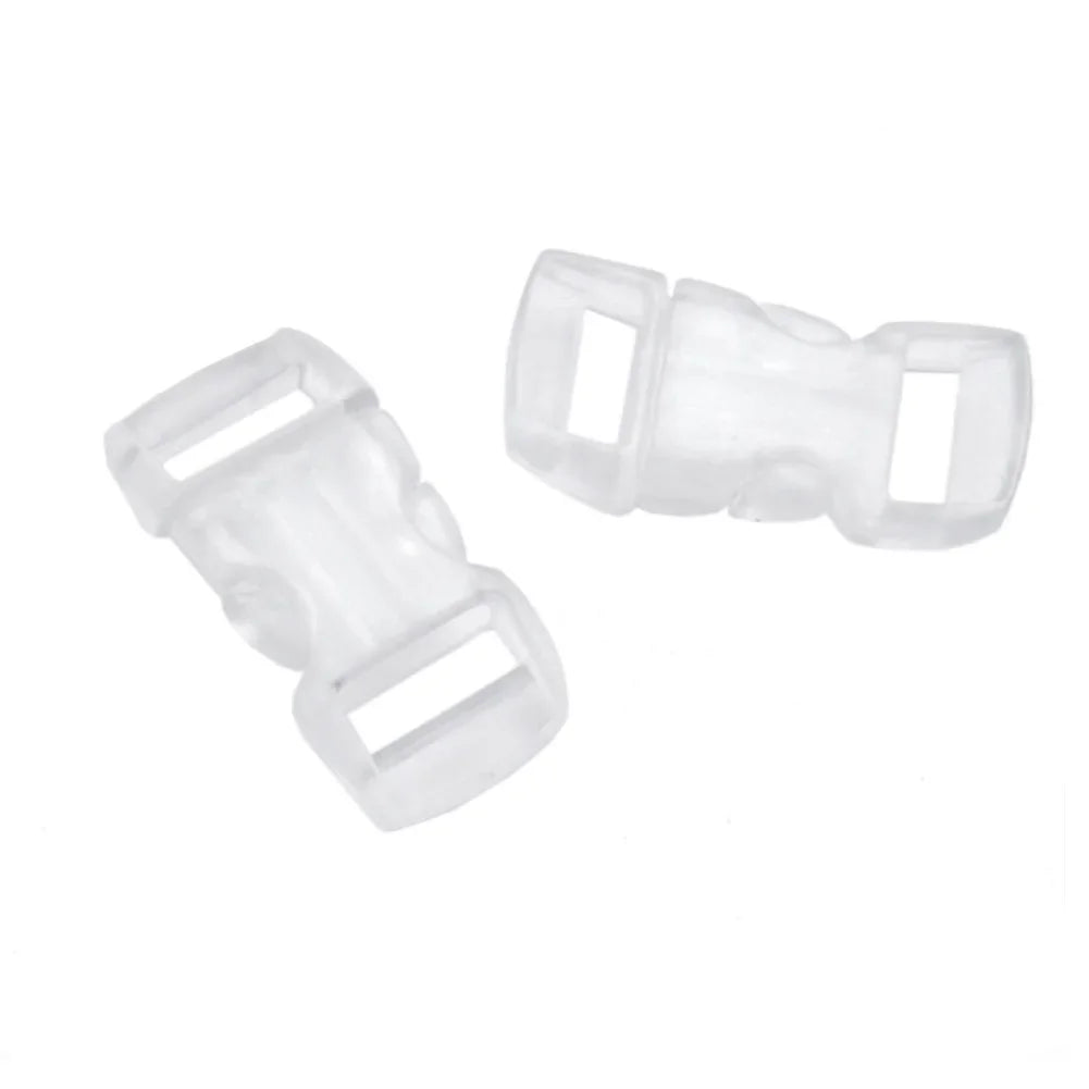 Vielseitige 10mm Kunststoff Schnellverschluss Schnallen DIY Zubehör