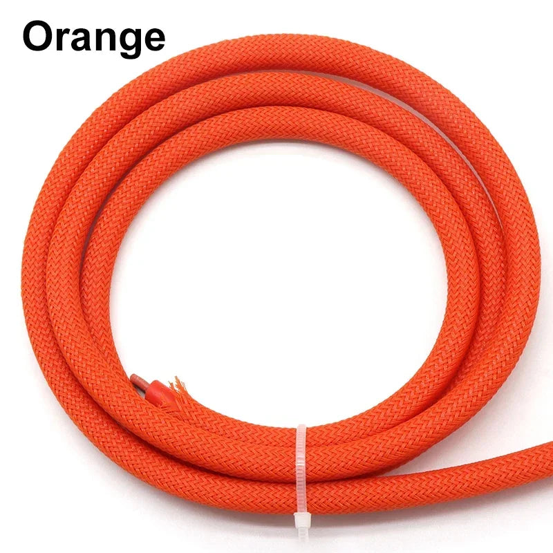 6mm PET Geflechtschlauch – Isolierter Kabel Schutz für Drähte - Bündelung
