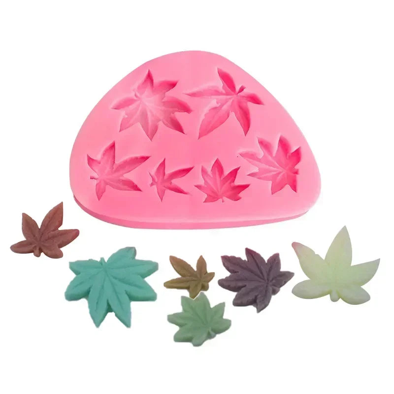 Ahornblatt Silikonform für Kuchen Schokolade Dessert Dekoration DIY