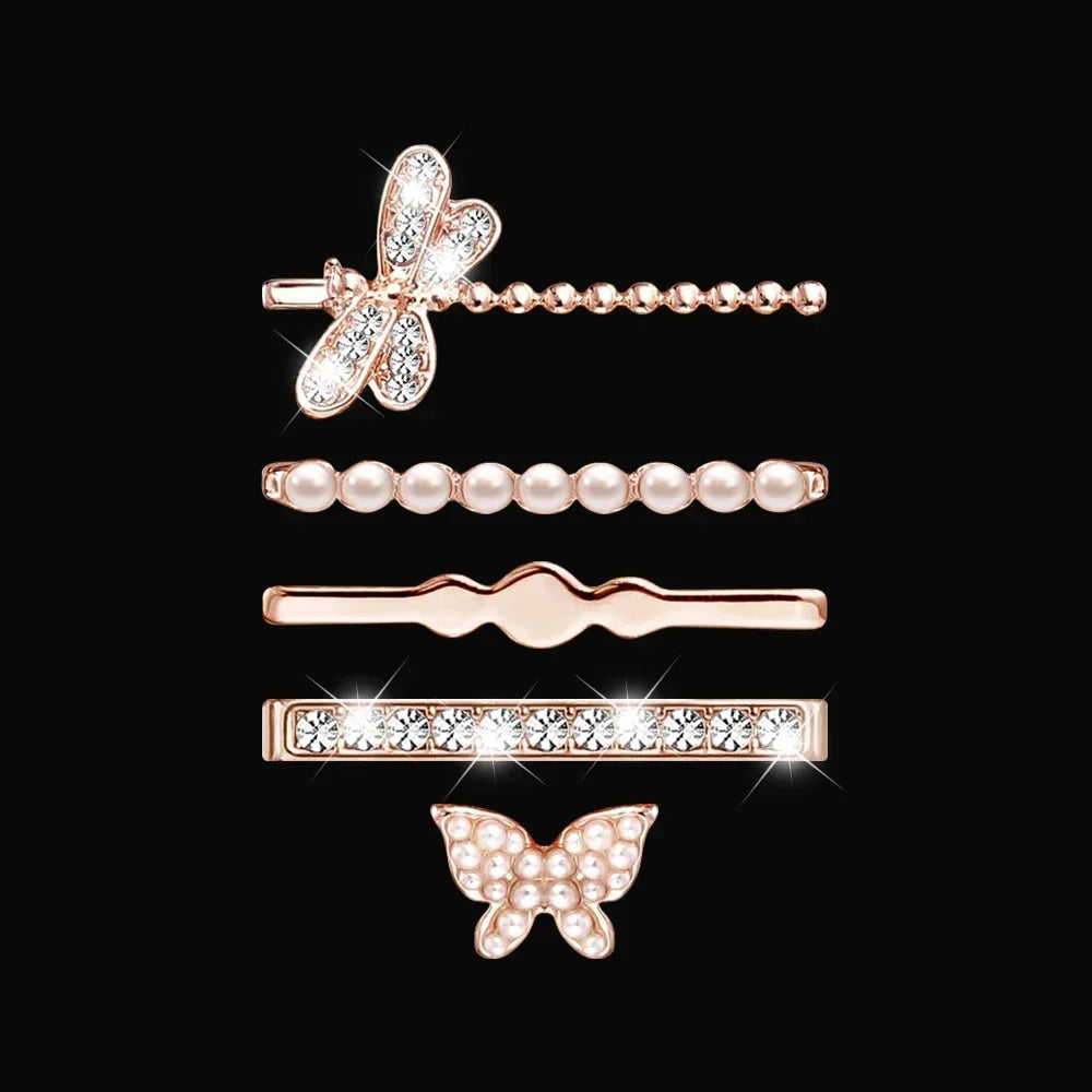 Mode Strap Dekorative Ring Für Apple Watch Band Diamant Schmuck Ornament Armband Metall Charms Silikon Armband Zubehör-Yabubest - Home & More