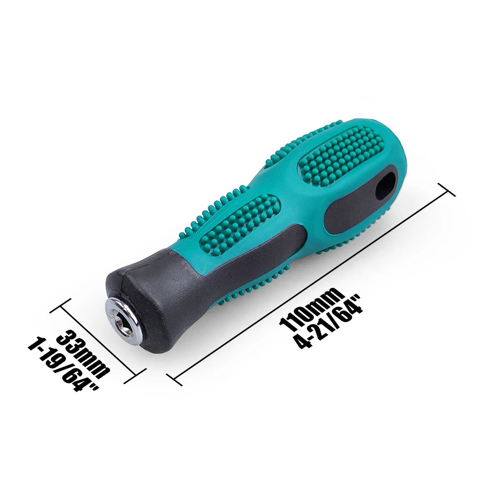 Vielseitiges 14-teiliges Schlag Torx Bit Set mit Schraubendrehergriff