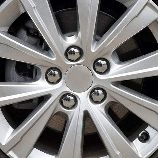 20 Stk Radmuttern Abdeckkappen Rostschutz für 17 19 21mm Bolzen