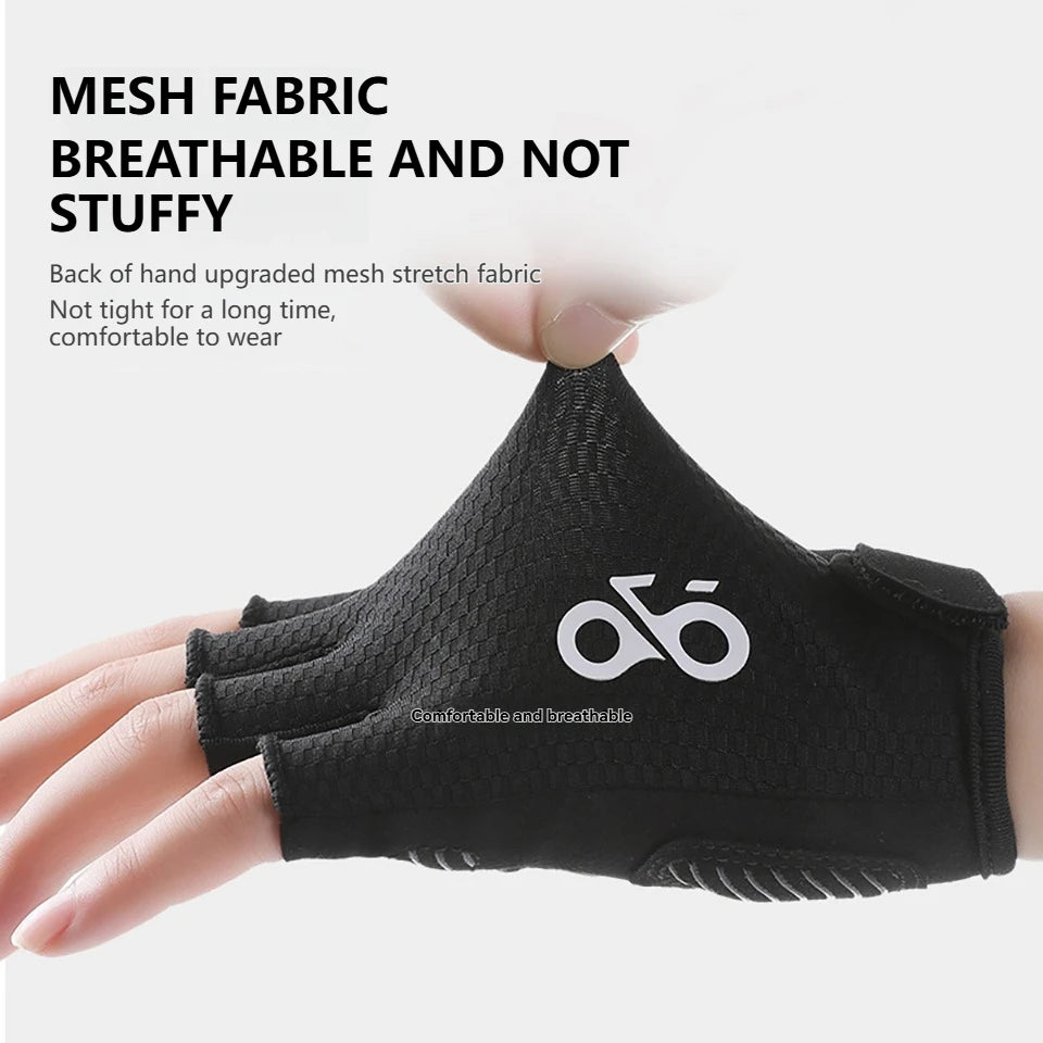 Fahrradhandschuhe halber Finger atmungsaktiv – MTB & Rennrad-Yabubest - Home & More