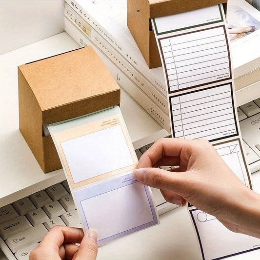 256 Blatt bunte selbstklebende Haftnotizen für Studium und Büro