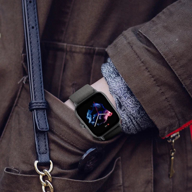 Komfortables Smartwatch Nylon Armband – 20mm & 22mm Ersatzband