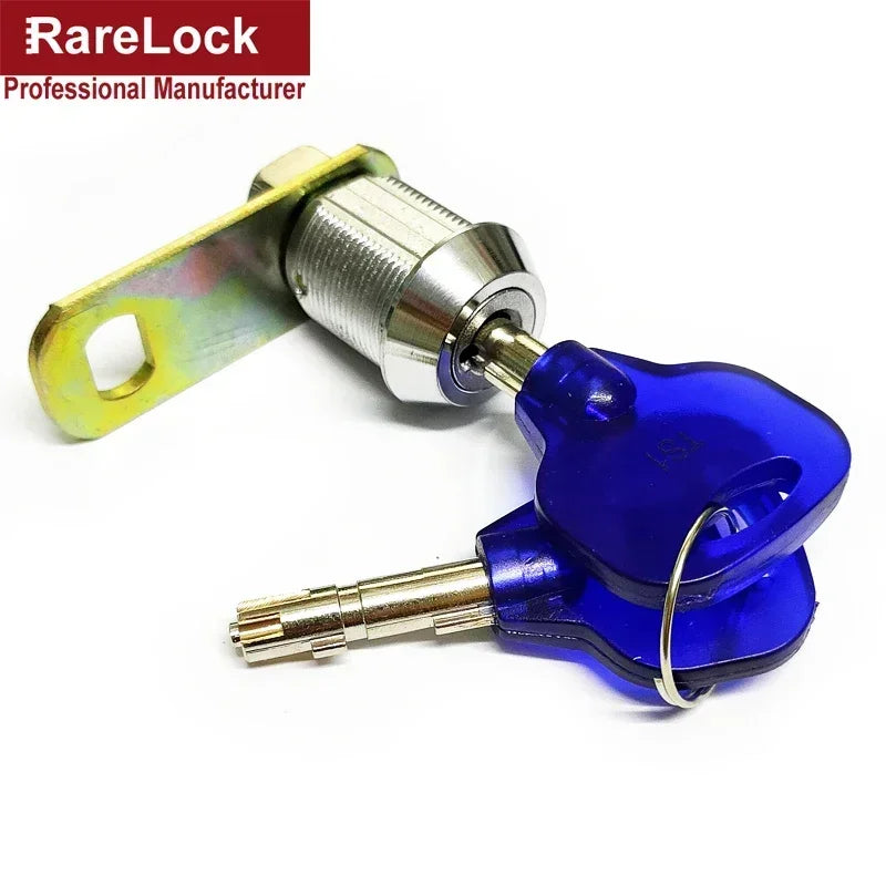 Sicheres Nockenschloss für Schränke und Geldkassen mit 2 Schlüsseln