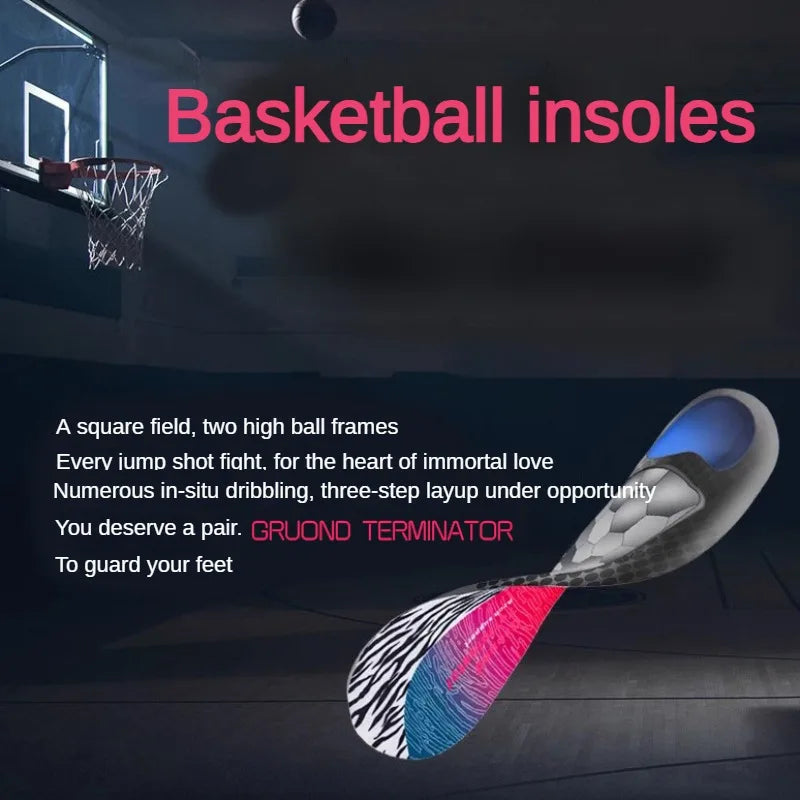 Atmungsaktive Sporteinlagen mit Stoßdämpfung und Anti Rutsch Funktion