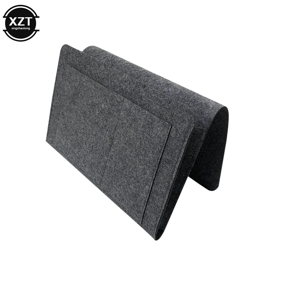 Filz Nachttisch Organizer für Bett Sofa mit vielseitigen Taschen Stauraum