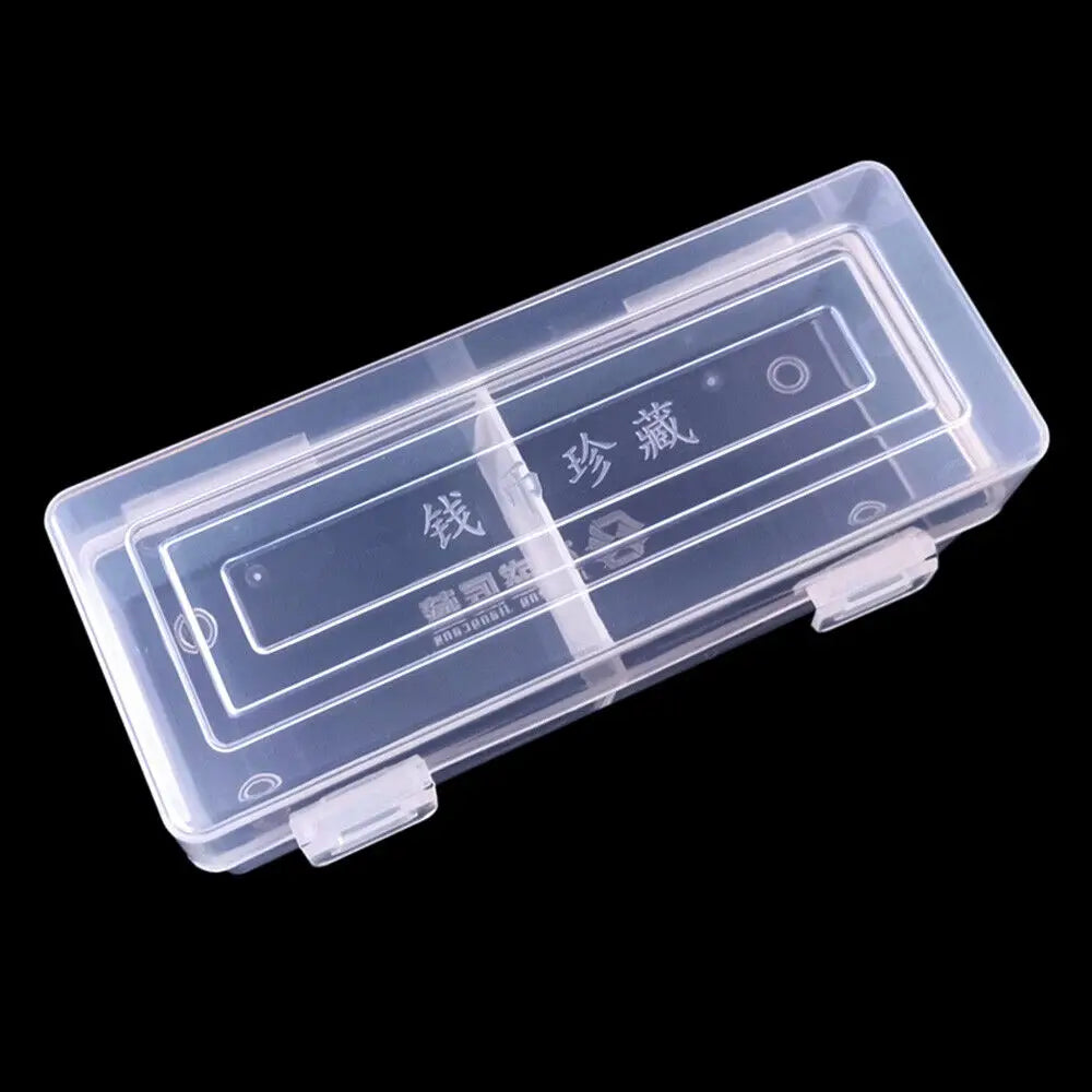 20 Münzkapseln 46 mm Aufbewahrungsbox Kunststoff Behälter Organizer