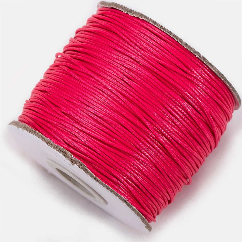 Rundes gewachstes Baumwollband für DIY Schmuck Bastelprojekte