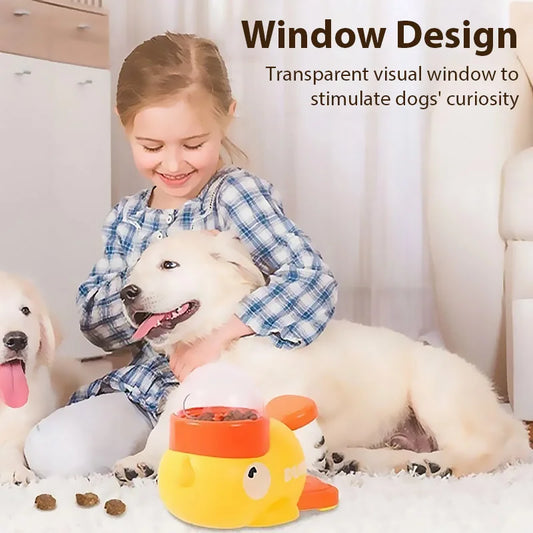 Interaktiver Hunde Puzzle Futterspender für Training und Beschäftigung