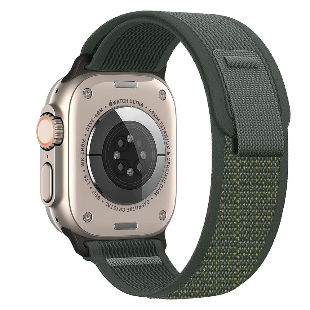 Robustes Nylon Armband für Apple Watch Ultra und alle Serien