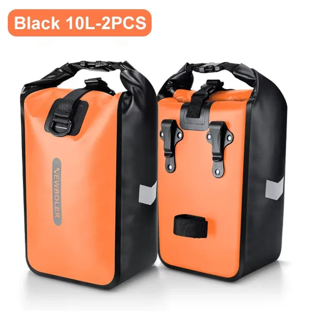 Wasserdichte Fahrrad Gabel Tasche 10L 20L Quick Release Sitz Stamm Tasche