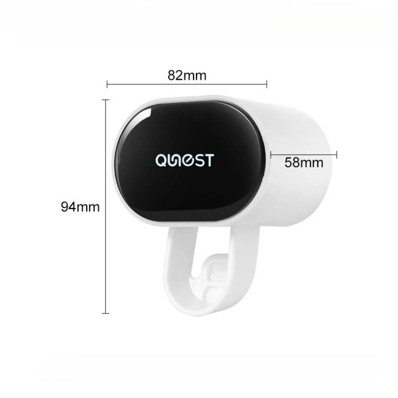 Automatischer staubdichter Zahnpastaspender mit Wandhalter für Bad