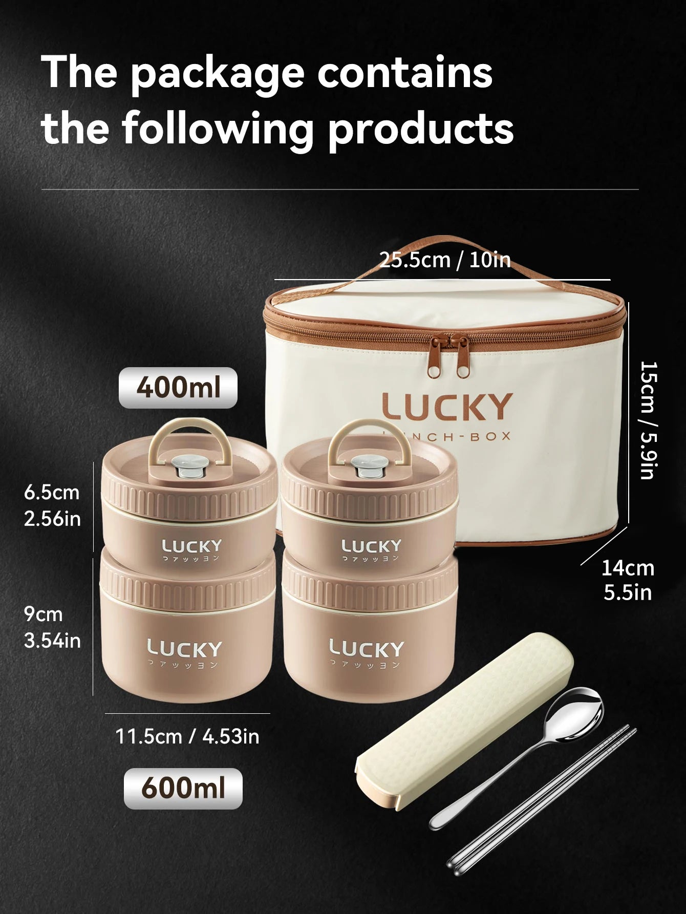 Thermische Brotdose Edelstahl niedlicher Bär tragbare Bento Box Kinder