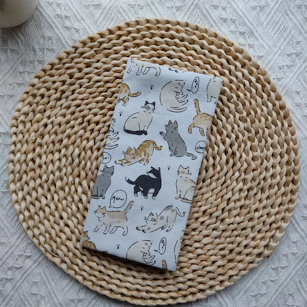 Tierblumen Wochenhülle Planer Notizbuch Schreibwaren-Yabubest - Home & More