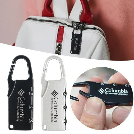 3-stelliges Zahlenschloss aus Legierung für Gepäck und Taschen