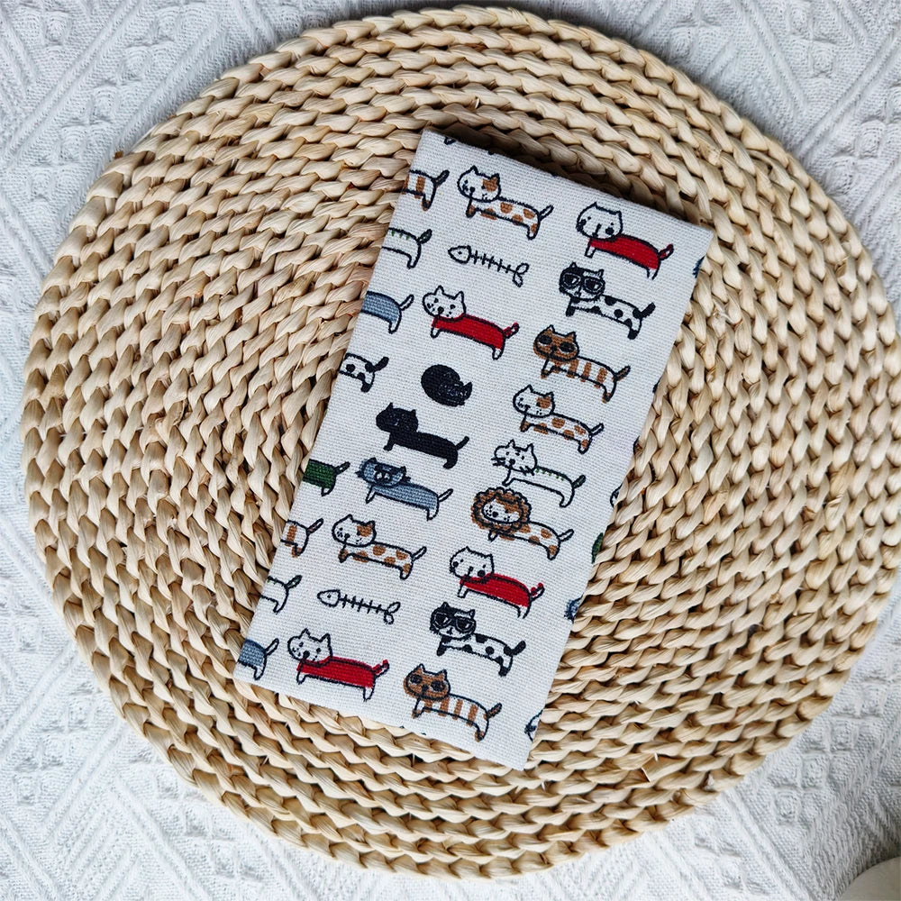 Tierblumen Wochenhülle Planer Notizbuch Schreibwaren-Yabubest - Home & More