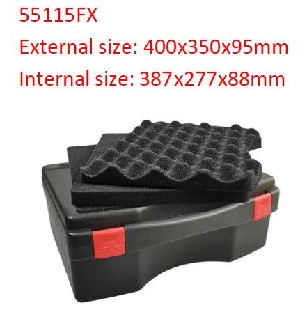 Multifunktionale tragbare Kunststoff Werkzeugbox für Outdoor und Büro