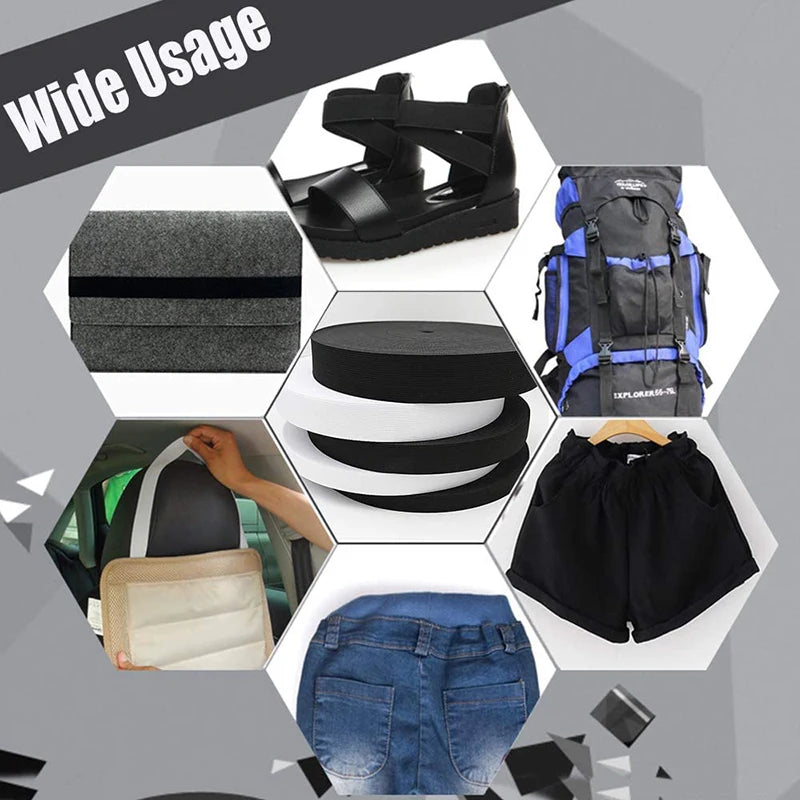 Robustes Näh Elastikband mit hoher Dehnbarkeit für DIY Projekte