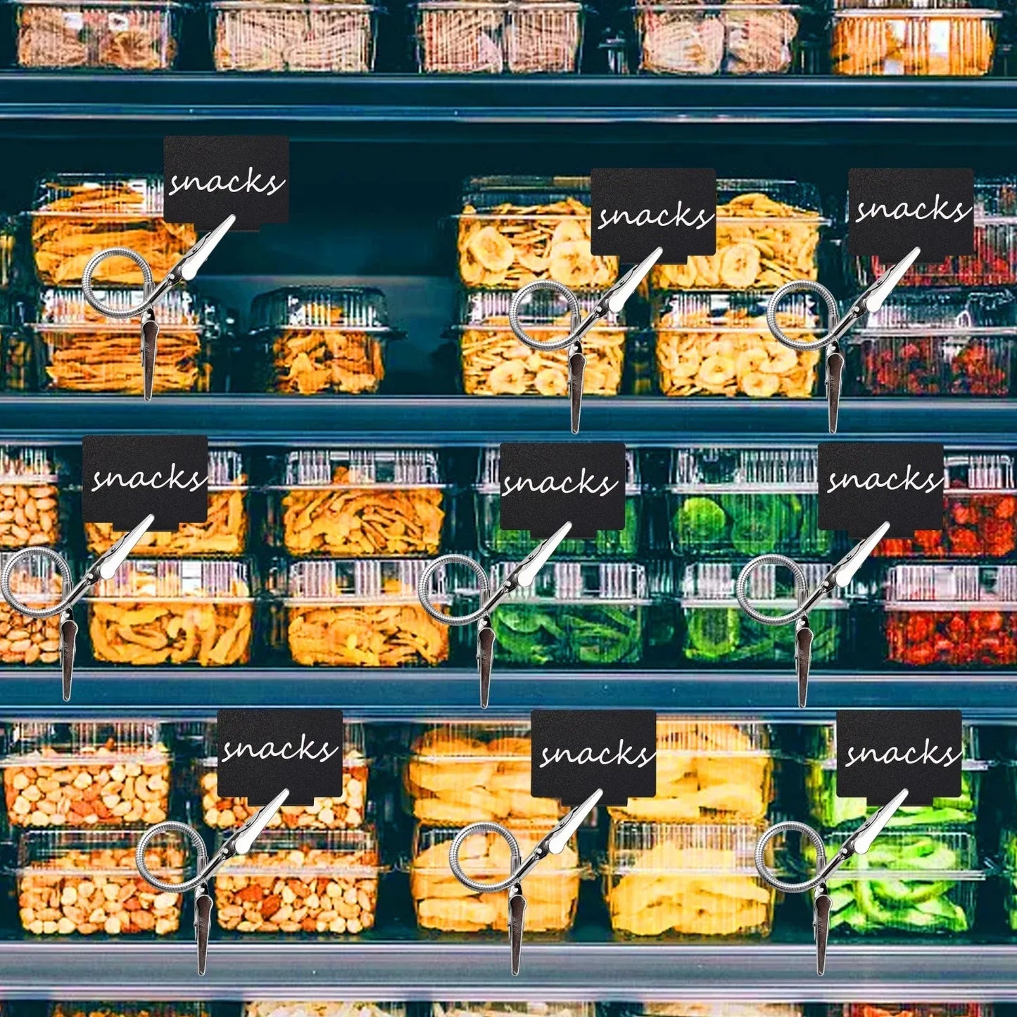 Doppelkopf Krokodilklemme für Fotos Notizen im Büro und Haushalt