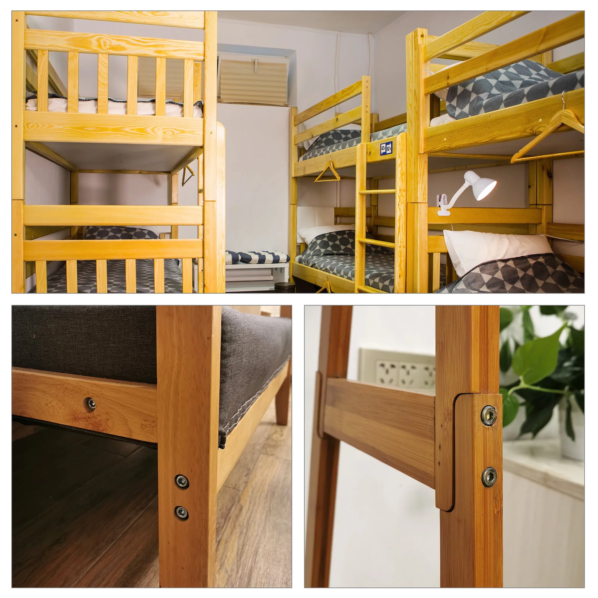 Möbelschrauben M6 aus Kohlenstoffstahl – Hex-Drive Möbelverbindungselemente