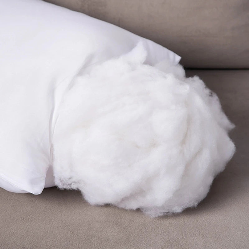 Bequeme Kissenfüllung Polyester Weiß für Sofa Bett Büro Auto