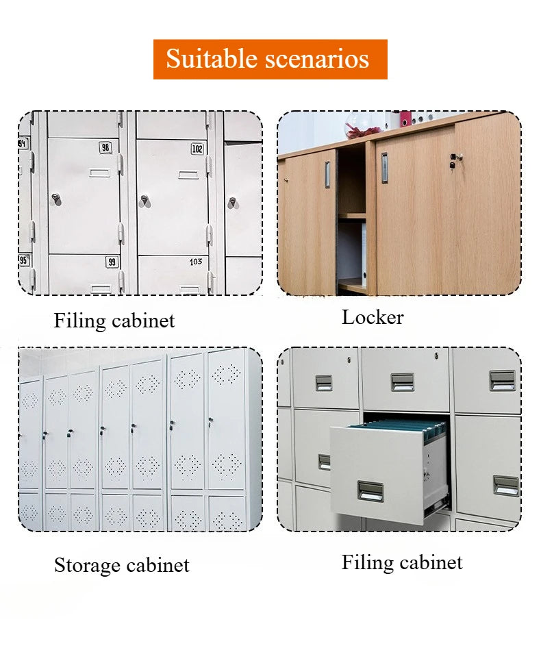 Sicheres 12 mm Schloss für Aktenschrank und Schublade