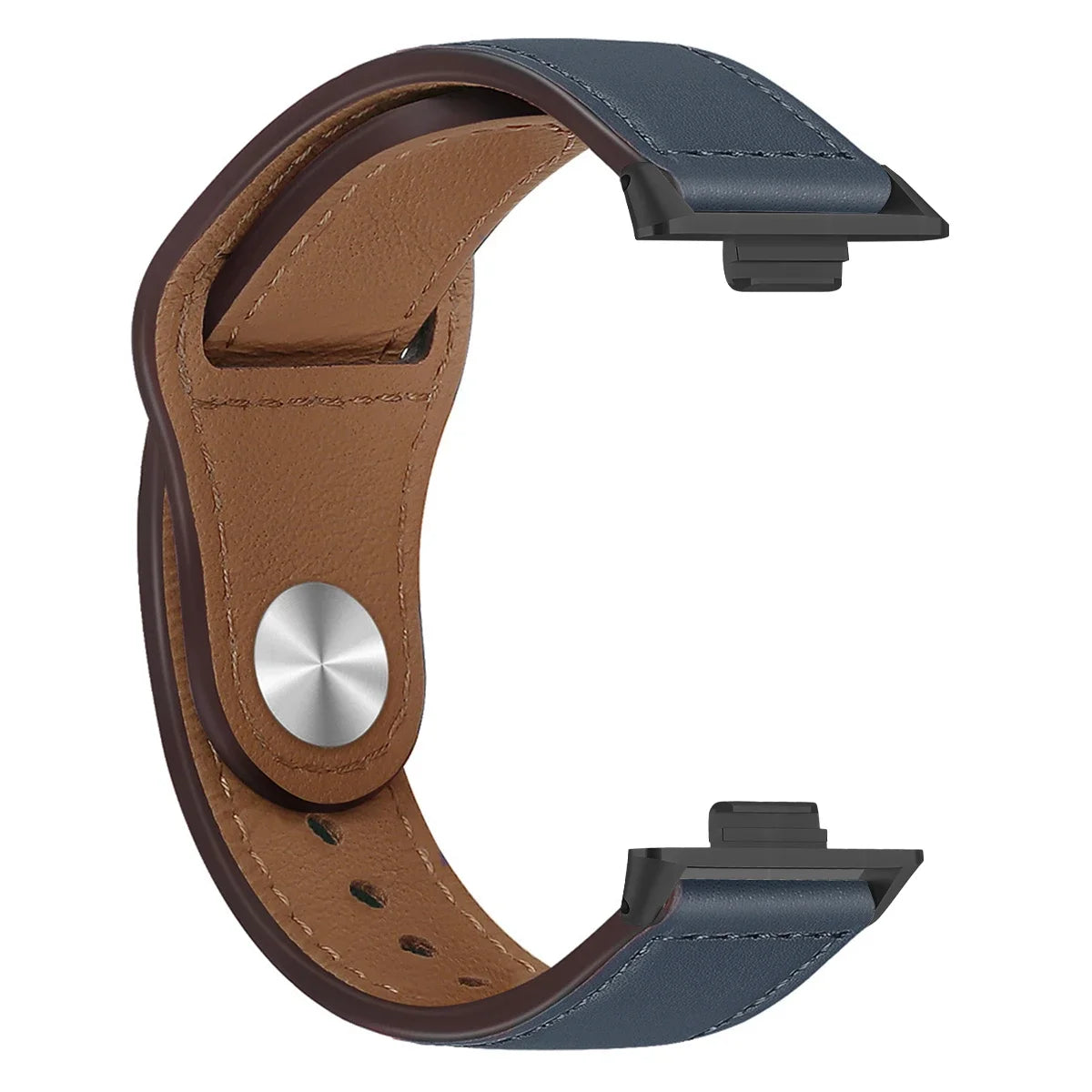 Elegantes Lederarmband für Smartwatch und Fitness Tracker-Yabubestshop